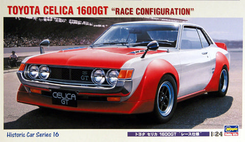 HASEGAWA 	1/24 Toyota Celica 1600GT Race Configuration Car