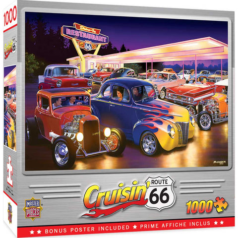 1000-PIECE Friday Night Hot Rod's PUZZLE