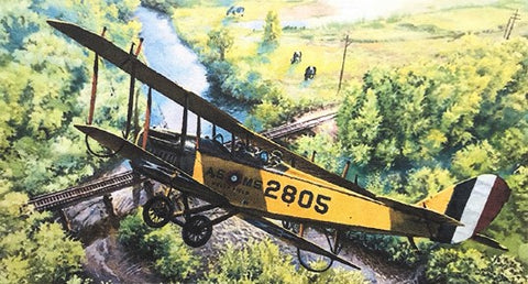 1/48 Curtiss Jenny JN4 BiPlane w/3 Figures