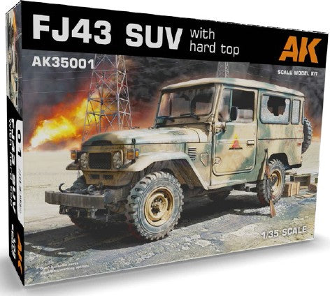 1/35 FJ43 SUV w/Hardtop (Plastic Kit)