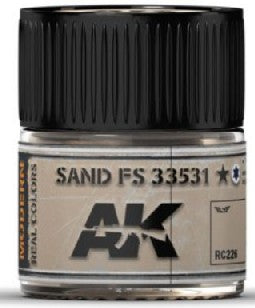 Real Colors: Sand FS33531 Acrylic Lacquer Paint 10ml Bottle