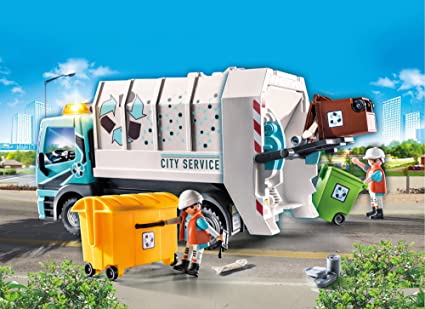 PLAYMOBIL City Recycling truck