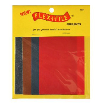 FLEX-I-FILE Assorted Abrasive Sheet Set (8)