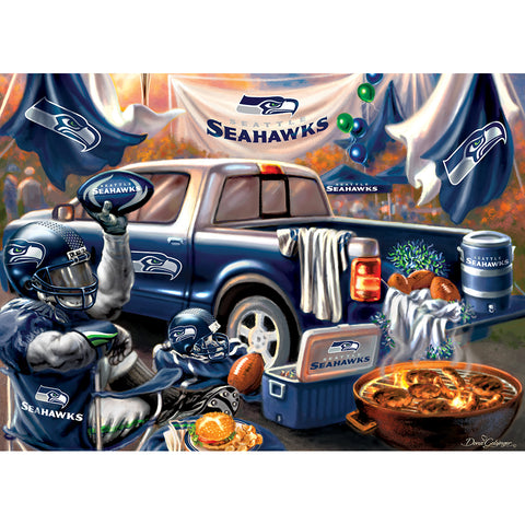 1000-PIECE Seattle Seahawks Gameday PUZZLE