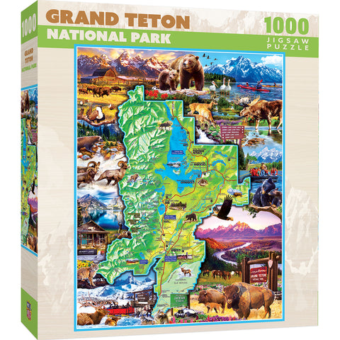1000-PIECE Grand Teton PUZZLE