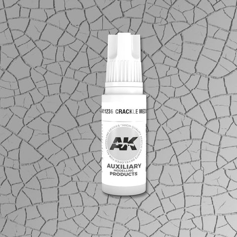 AKI Crackle Medium 3G Acrylic Paint 17ml Bottle