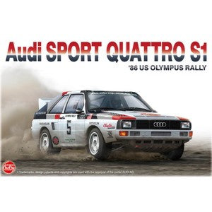 1/24 Audi Sport Quattro S1 1986 US Olympus Rally Race Car