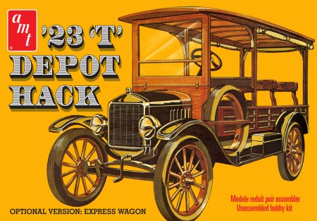 AMT 1/25 1923 Ford T Depot Hack Transport Vehicle