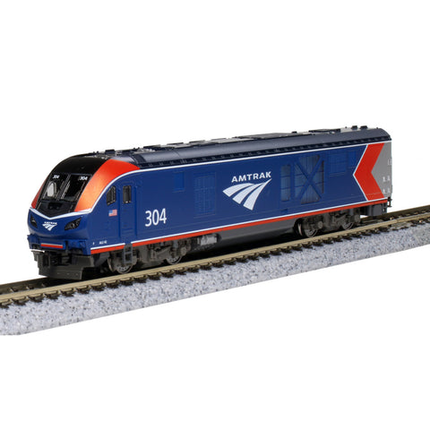 KATO N Siemens ALC-42 Charger Locomotive Amtrak Phase VI 304 DCC and Sound