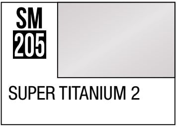 MR HOBBY 10ml Lacquer Super Metallic 2 Titanium