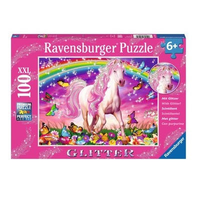 100-PIECE Horse Dream Glitter PUZZLE