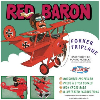 ATLANTIS Red Baron Fokker TriPlane(Snap)