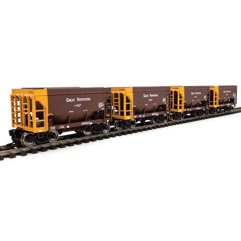 HO 24' TACONITE ORE CARS GN SET 1 (4)