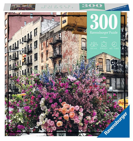 300-PIECE Flowers In New York PUZZLE
