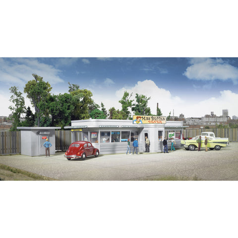 WALTHERS HO Miss Bettie's Diner Kit