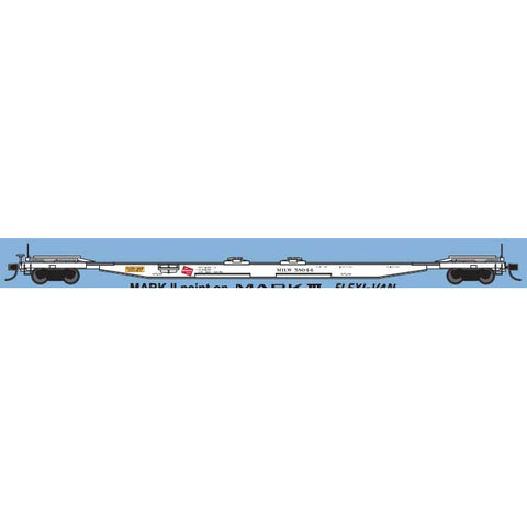 N FLEXI-VAN FLATCAR MILW 2