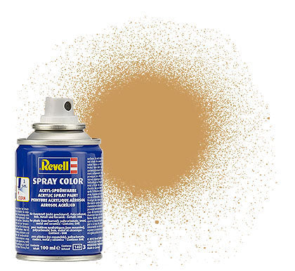 REVELL 100ml Acrylic Ochre Brown Mat Spray