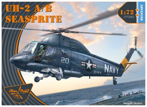 CLEAR PROP 1/72 UH2A/B Seasprite USN Helicopter (Advanced)