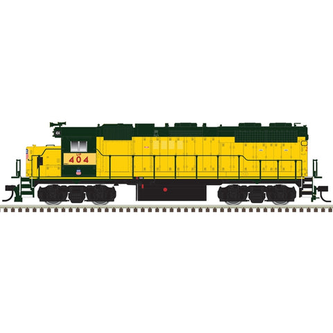 ATLAS HO Gold Series GP38 Locomotive with Ditch Lights, Union Pacific (ex-CNW) #404