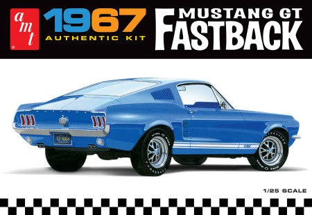 AMT 1/25 1967 Ford Mustang GT Fastback Car