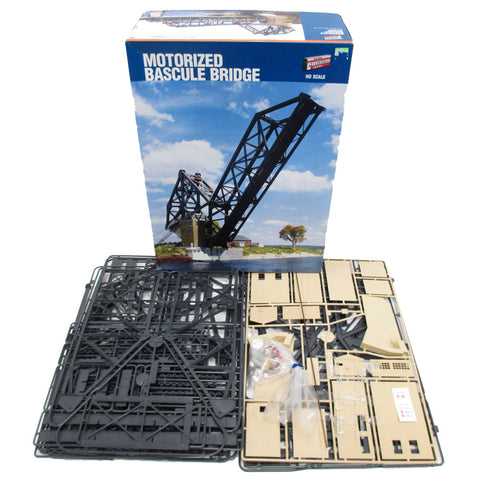 HO BASCULE BRIDGE W/MOTOR KIT