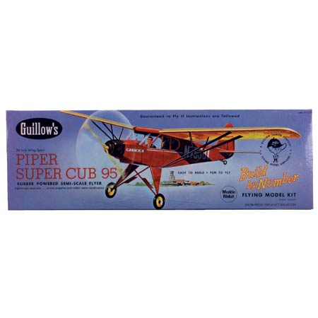 GUILLOWS 20" Wingspan Piper Super Cub 95 Kit