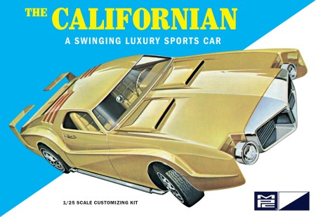MPC  1/25 Californian 1968 Custom Olds Toronado Luxury Sports Car