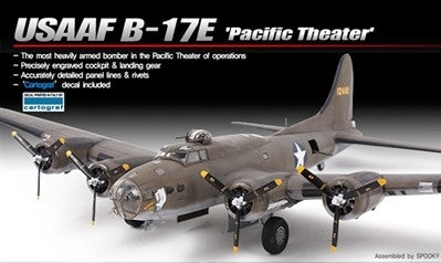 ACADEMY 1/72 B-17E USAAF PAC