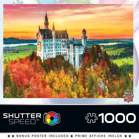 1000-PIECE Autumn Castle PUZZLE