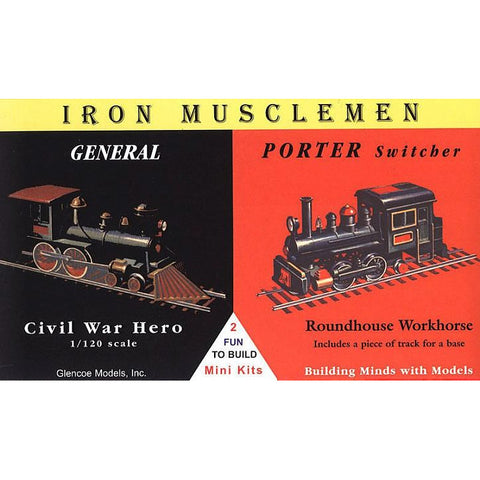 GLENCOE General Civil War Hero & Porter Switcher Locomotives