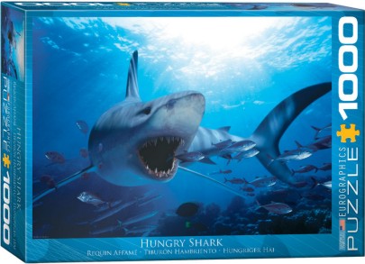 1000-PIECE HUNGRY SHARK