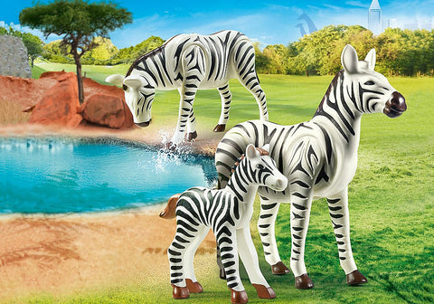 PLAYMOBIL Zebra With Foal