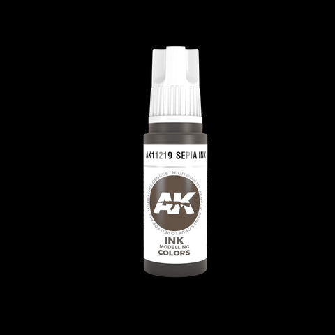 AKI  Sepia Ink 3G Acrylic Paint 17ml Bottle