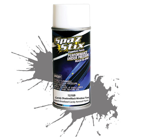 Translucent Black Aerosol Paint, for Window Tint/Drop Shadows, 3.5oz Can
