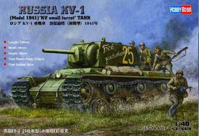 HOBBYBOSS 1/48 RUS KV-1 1941 SMTURRETTN