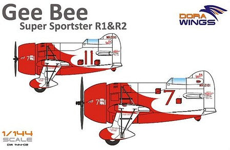 DORA WINGS 1/144 Gee Bee Super Sportster Aircraft