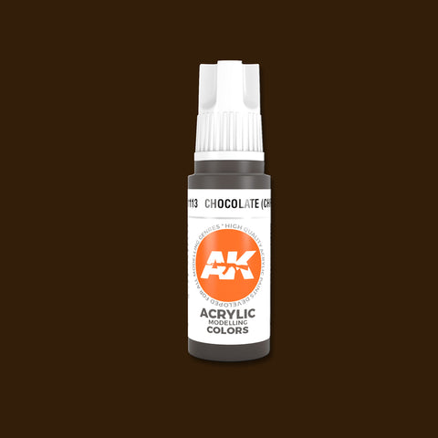AKI Chocolate (Chipping) 3G Acrylic Paint 17ml Bottle