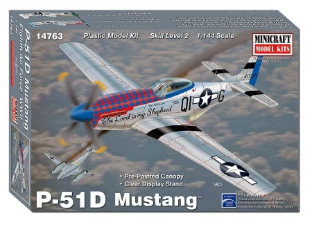 MINICRAFT 1/144 P51D Eighth Air Force WWII Fighter