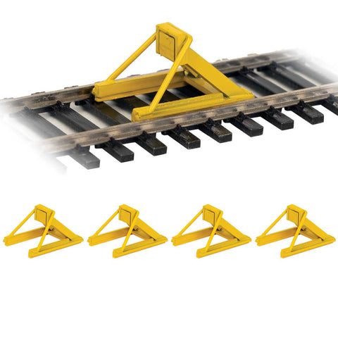 HO TRACK BUMPER YELLOW (4)