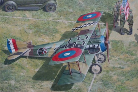 RODEN 1/32 Spad XIIIc1 WWI French BiPlane Fighter