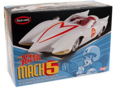 POLAR LIGHTS  1/25 Speed Racer Mach 5 Race Car (Snap)