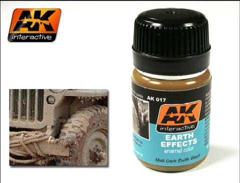 AKI Earth Effects Enamel Paint 35ml Bottle