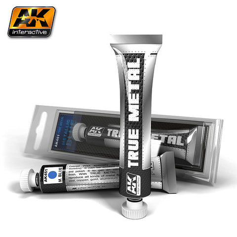 AKI True Metal Wax Metallic Blue 20ml Tube