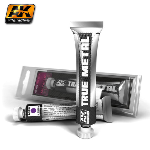 AKI True Metal Wax Metallic Purple 20ml Tube