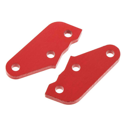 ARRMA ALUMINUM STEERING PLATE A (Red) (2pcs)