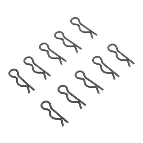 ARRMA BODY CLIP LARGE (BLACK) (10pcs)