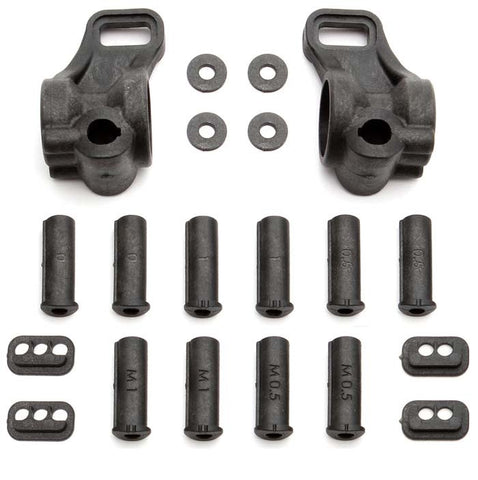 ASSOCIATED Rear Hubs and Wheel Hexes: ProSC10,Trophy,Ref DB10