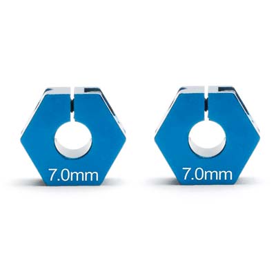 ASSOCIATED Factory Team Clamping Wheel Hexes, 5.0mm
