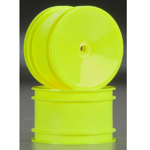 ASSOCIATED Buggy Rear Hex Wheels, yellow