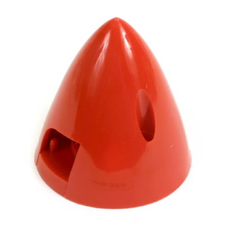 DUBRO 4 Pin Spinner,2-1/4" Red